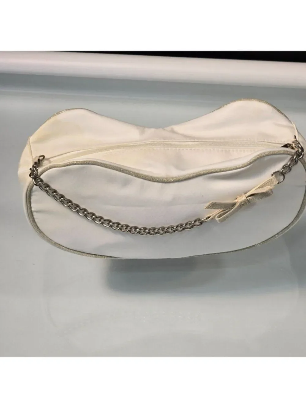 Vintage Y2K Dior Parfum Perfume Trousse Cosmetic Promo Bag Clutch Chain